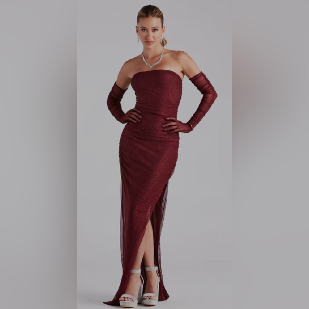 Viola Formal Glitter Long Dress